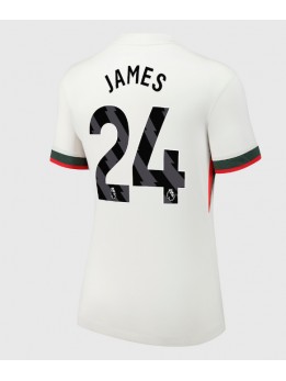 Billige Chelsea Reece James #24 Bortedrakt Dame 2025-26 Kortermet
